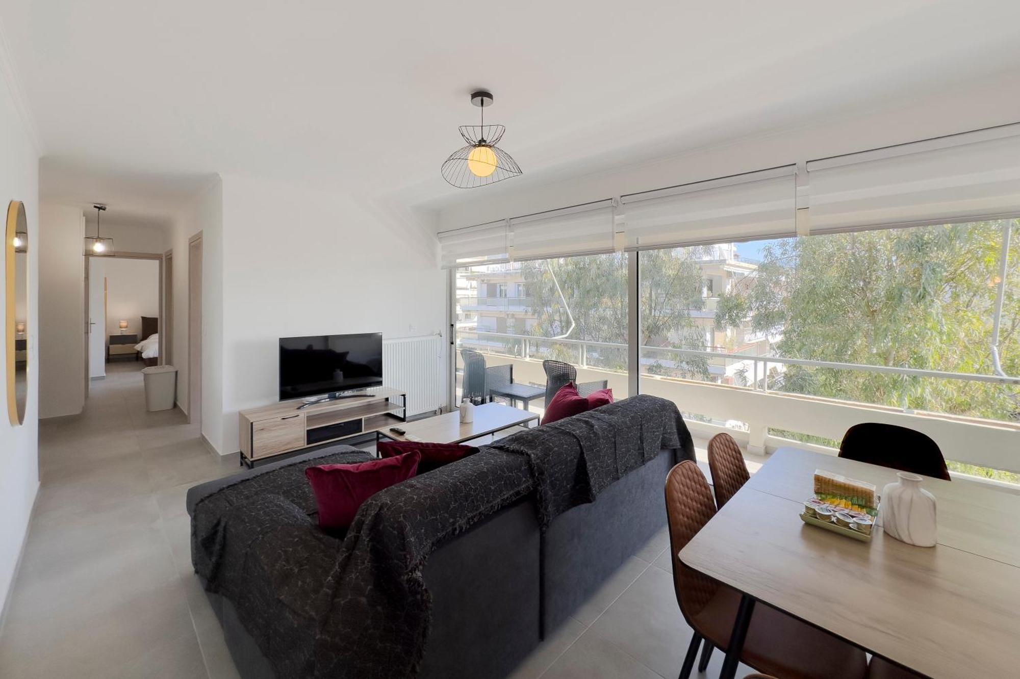 Kanari Sea View 55sqm In Alimos Daire *